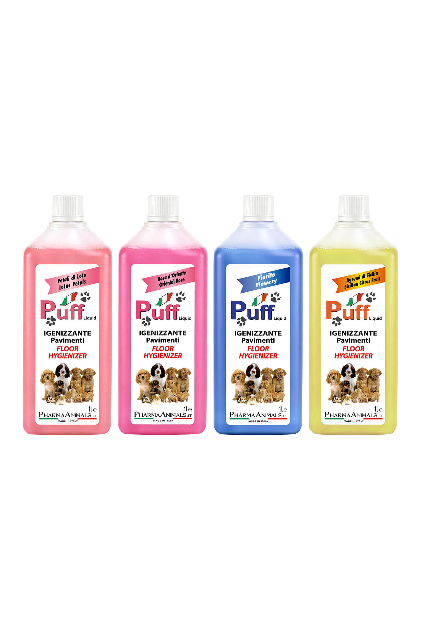 Puff帕芙宠物地板清洁剂进口除去尿味狗狗猫咪除味剂拖地专用杀菌