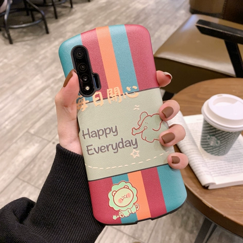 Huawei, honor, совместимый мультяшный милый чехол для телефона, силиконовая защитная сумка, для влюбленных, 8x, 9, 9x, 20, защита при падении, популярно в интернете, 20x