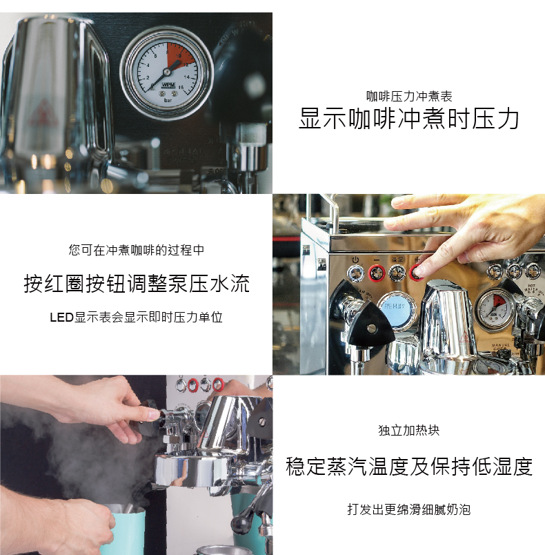 máy pha cà phê espresso CHÀO MỪNG / 家 KD-310VPS nâng cấp không dây máy ép sữa bán tự động APP ép sữa - Máy pha cà phê máy pha cafe mini