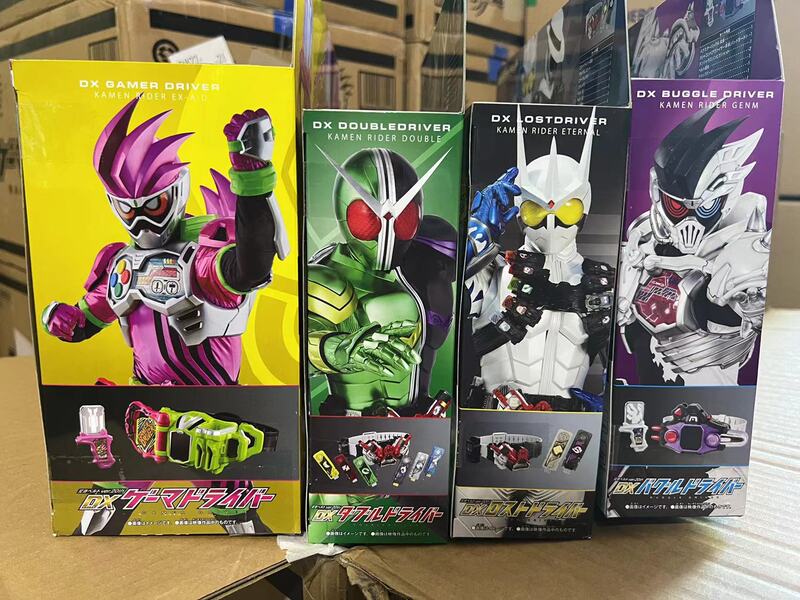 Bandai Kamen Rider 20Th Anniversary Dx Drive Belt W Double Rider E-Gu Ex-Aid Player Dangerous Zombie Lost