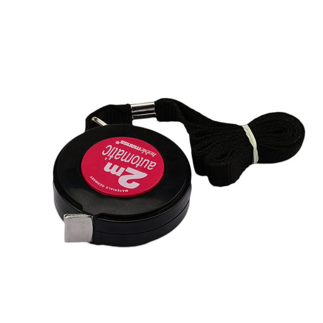 German imported automatic retractable 2-meter tape measure for clothing, soft tape measure, measurement of body measurements, height, tailor's ruler, inch ruler