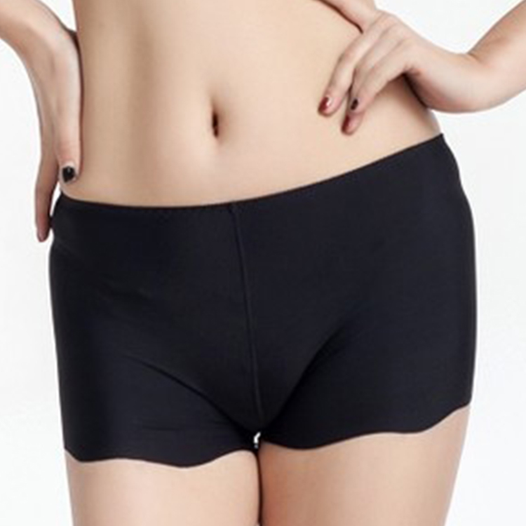 quần an toàn không bị kèm ngay Ice-tơ để ngăn chặn ánh sáng của quần short womens mùa hè bên ngoài mặc xà cạp để sửa chữa quần phẳng góc quần bảo hiểm đàn hồi.