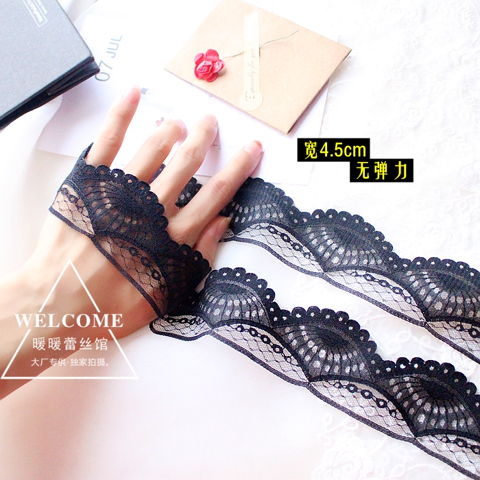 Japanese Xiaomei black lace lace diy lace necklace choker lace lace tie accessories