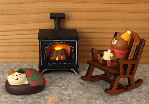 Cửa hàng tạp hóa mèo Nhật Bản Showa phong cách cửa hàng trà Sanmao quán cà phê mèo cú trang trí thám tử decor phòng ngủ nhỏ