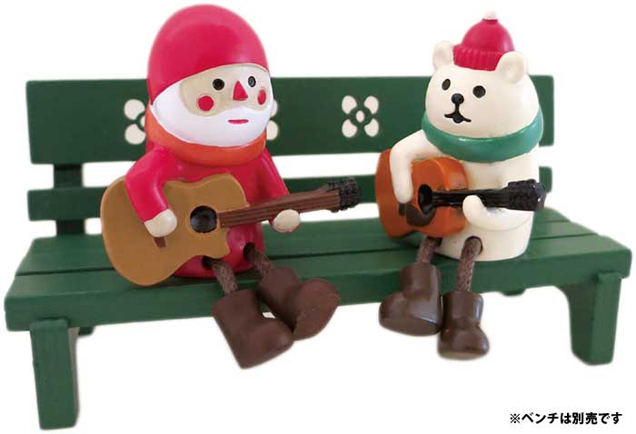 Cửa hàng tạp hóa Nhật Bản Giáng sinh đặc biệt mèo ba lông Santa Claus bên trắng tiệc tùng cụ thể trang trí cảnh ngày lễ phụ kiện trang trí kệ tivi
