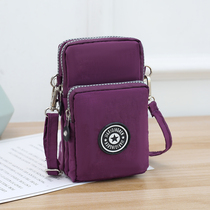 New product vertical mobile phone bag womens bag shoulder messenger bag travel handbag coin purse hanging neck wrist mini bag