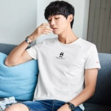 Летняя одежда, хлопковая футболка с коротким рукавом, сезон 2021, в корейском стиле, короткий рукав