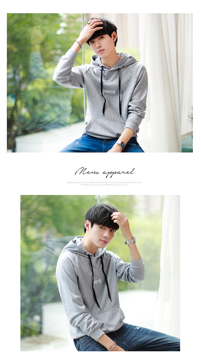 Sweatshirt homme EPTISON     en Coton - Ref 3128342 Image 27