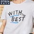 Quần áo Tiancheng 2019 hè mới nam xu hướng áo thun ngắn tay cotton Hàn Quốc cổ tròn quần áo từ bi áo thun polo Áo phông ngắn