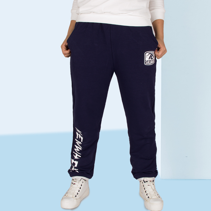 đậu lớn quần cậu bé nhỏ mất trẻ em béo sweatpants mùa xuân và mùa thu mặc trẻ em lớn tăng chất béo quần âu quần.