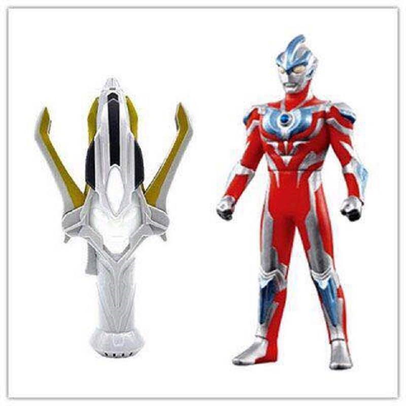 Children's Ultraman Galaxy Spark Super Showdown Flash Doll Series Diga Dina Ot Soft Plastic Doll Toys