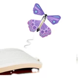 Шесть лет -магазин трех цветных резиновых полос, летающих маленьких бабочек, чтобы летать в бабочки с бабочками. Новые странные детские магии