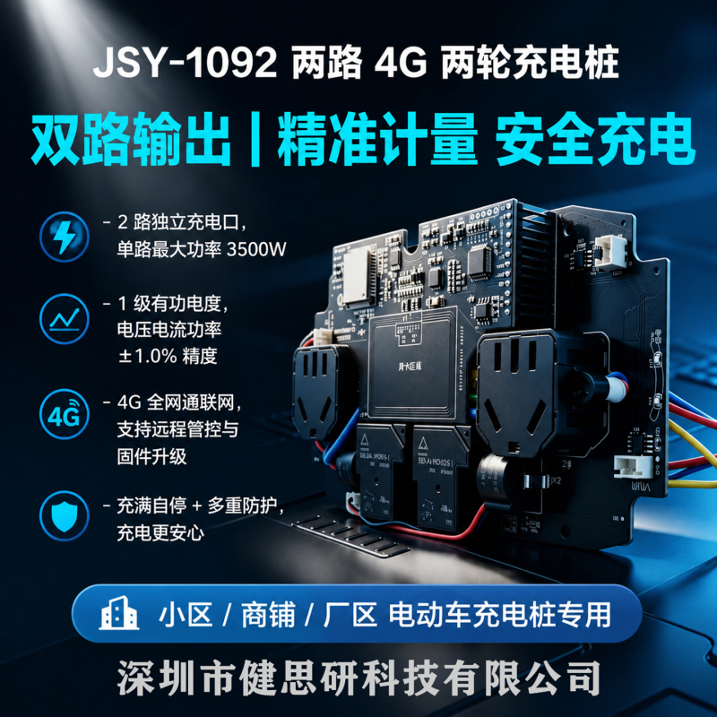 Jsy 54.6kg Way 4g Two-Wheel Charging Station 3500W High-Power Embedded Electric Vehicle Charging Equipment