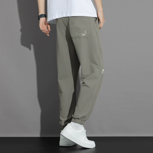 Шелковые длинные летние быстросохнущие спортивные штаны для школьников для отдыха, 115см