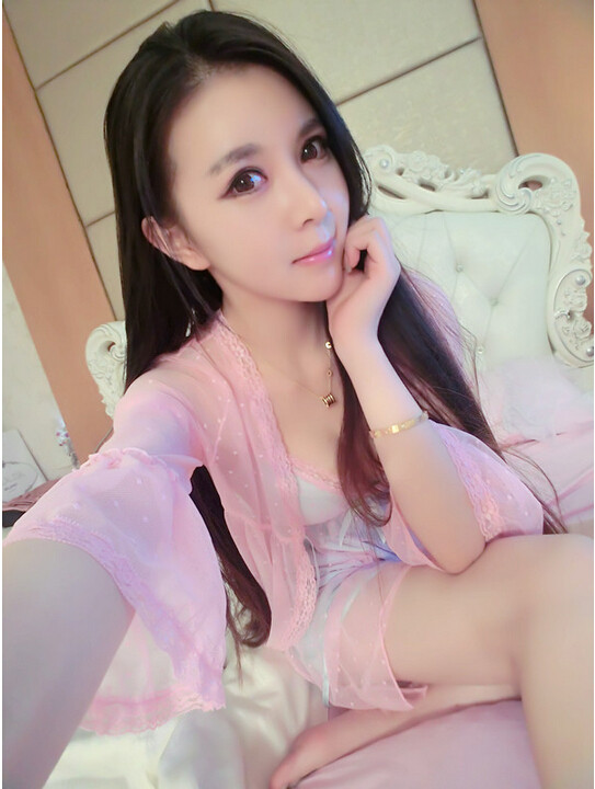 韩版性感日式睡衣带胸垫冰丝两件套装女可爱甜美吊带夏天睡裙睡袍