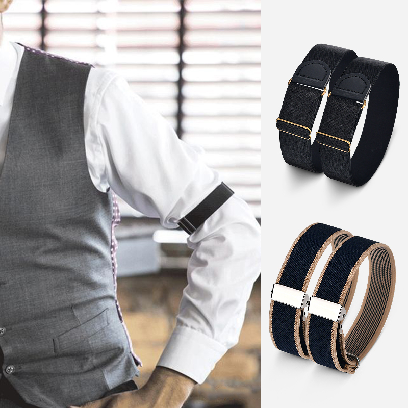 Sleeve Straps, Sleeve Cuffs, Men's Shirt Cuff Tightening Tool, Shirt Sleeve Shortening Tool, Fixed Arm Rings, Sleeve Rings for Women