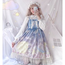 Han Gu Liang{spot}~Original design Lolita Universe Observer dress gradient jsk suspender dress female