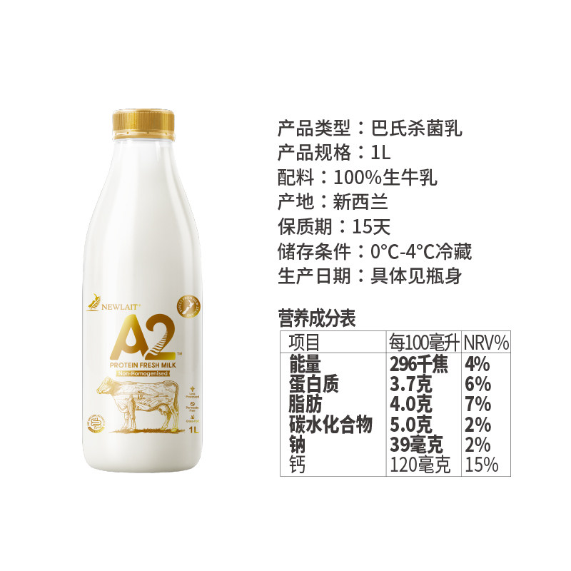 新西兰纽兰特Newlait鲜奶1L真香实测!数据说话,口感绝了_游戏大全_淘宝游戏网