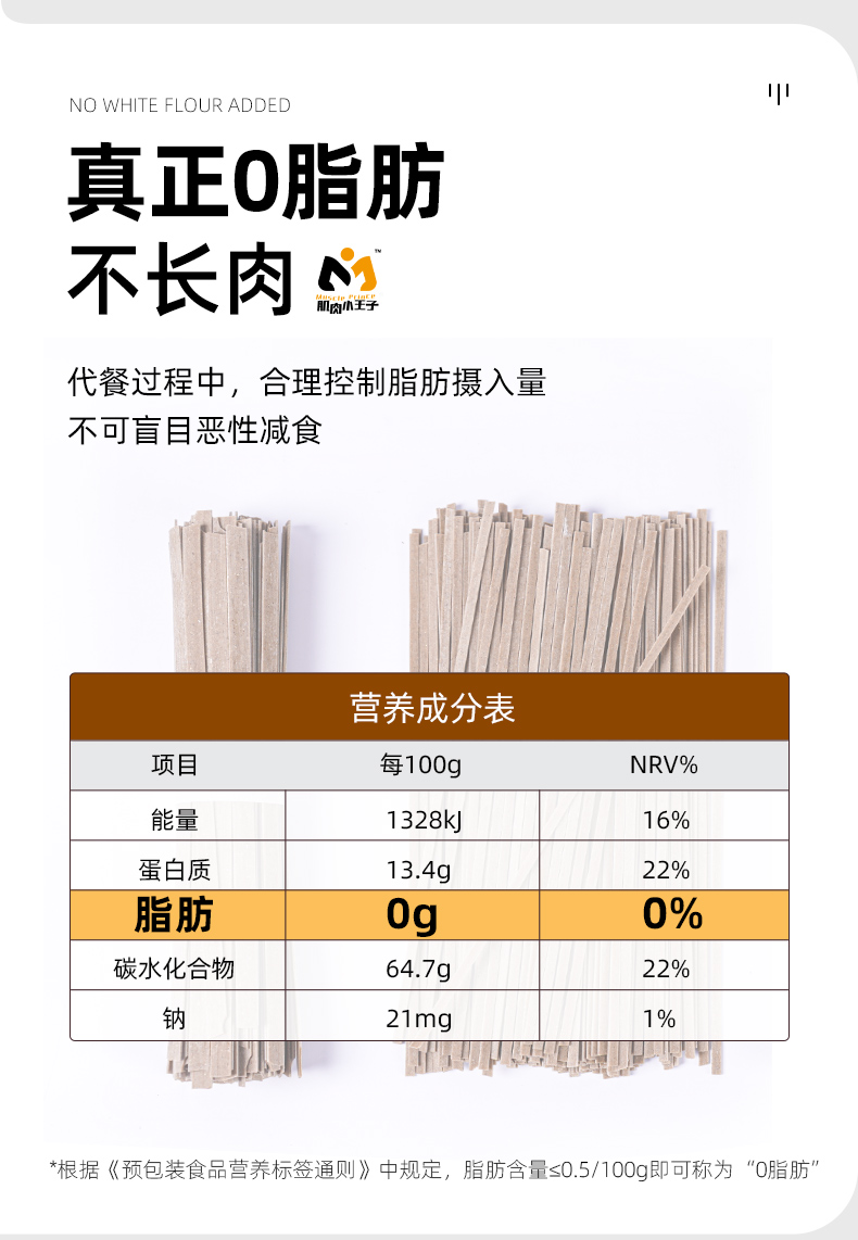 肌肉小王子 无糖低钠低GI荞麦面 健康减肥面条 200gx7袋 券后9.9元包邮 买手党-买手聚集的地方