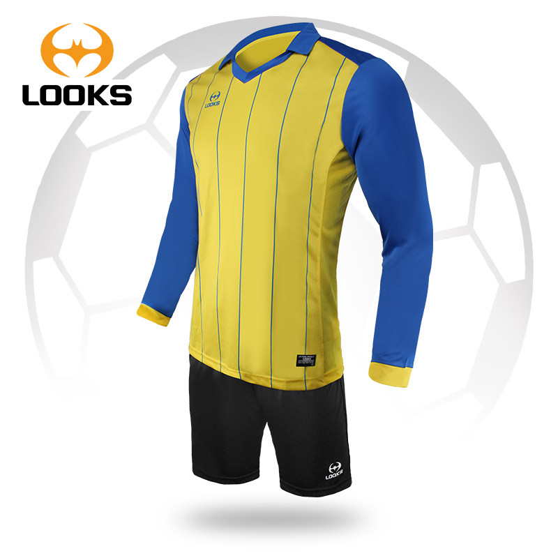 Lux football uniform suit men's game training team uniform custom ball uniform children's adult sports suit 556