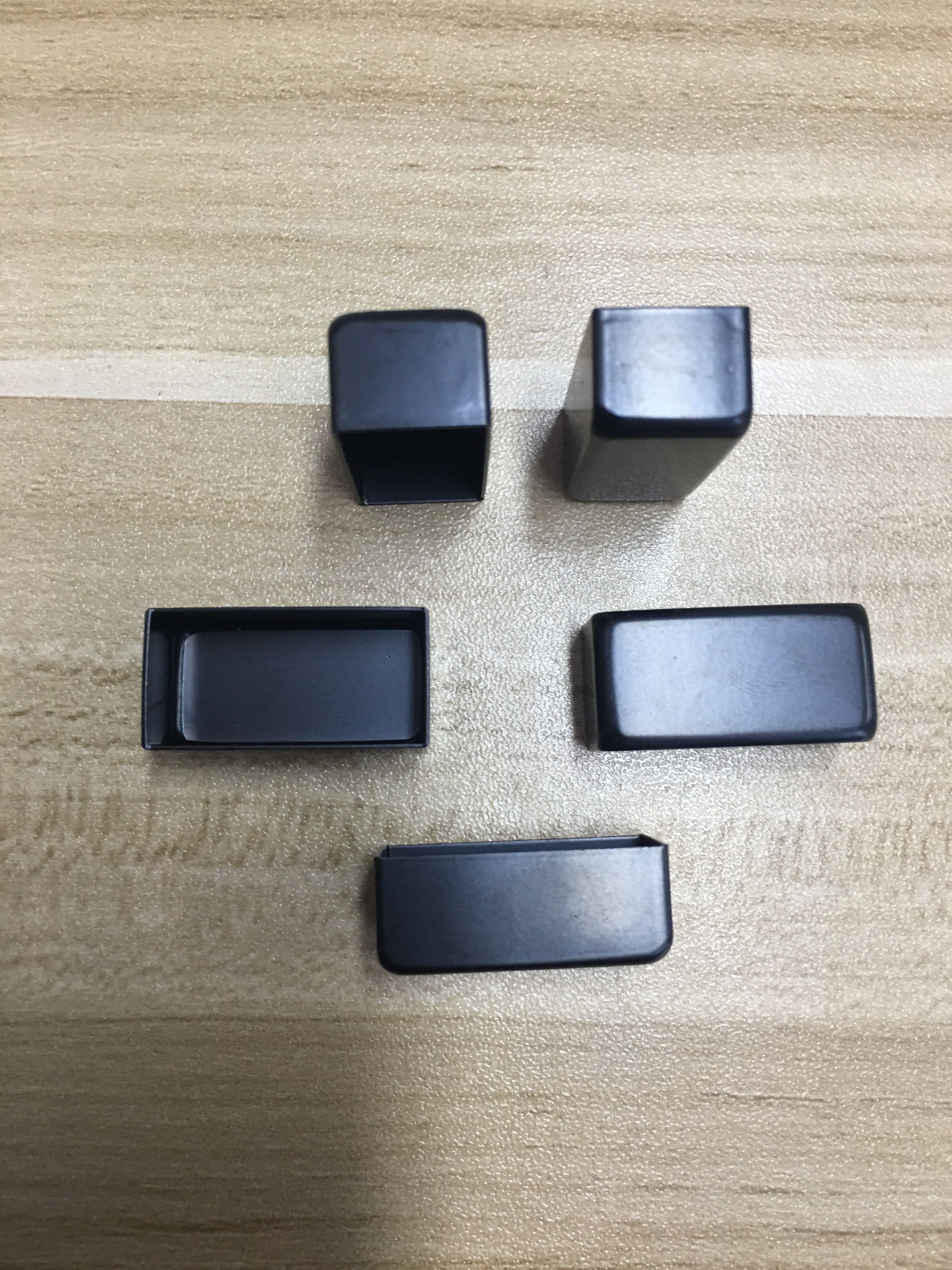 Screen printing laser stamping parts module aluminum shell glue filling power supply oxidation black metal product box 25 4*12 7*10
