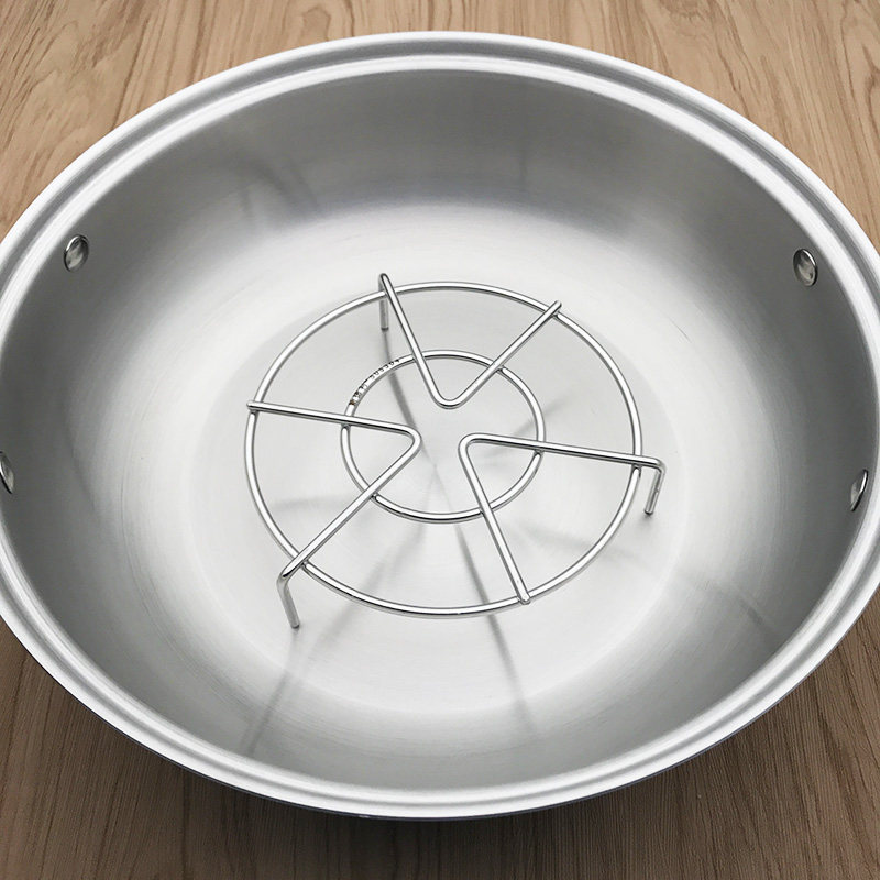 New degli 304 stainless steel steaming rack steam grid electric rice cooker round rack water-steaming and coarse steamed rice pressure cooker holder