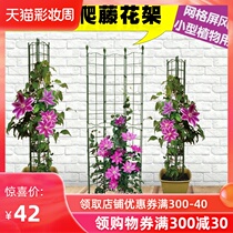 Flower rack clematis shelf indoor flower bracket climbing pergola outdoor climbing pole flower balcony flower pot garden bracket