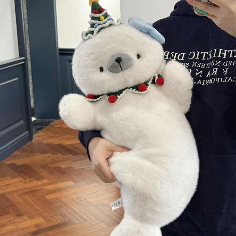 Милый тюлень кукла спящая подушка тряпичная кукла плюшевая игрушка маленький морской лев кукла для подруги подарок на день рождения девушке