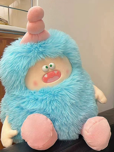 Забавная кукла, плюшевая подушка, милая детская игрушка для сна, монстрик, большие глаза, подарок на день рождения