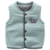 Áo vest trẻ em cộng với nhung 2019 mùa thu đông bé vest cộng với áo vest bé trai cashmere đôi dày 3096 - Áo ghi lê