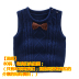 Áo vest bé trai bằng áo len cotton mùa xuân trẻ em dệt kim clip áo quần trẻ em Áo ghi lê