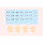 Пластиковые аксессуары Tang Shouwu Accessories JK057 Chuangcai Custom Replacement Face & Water Sticker Set Vol.Депозит от 4 июня mini 2