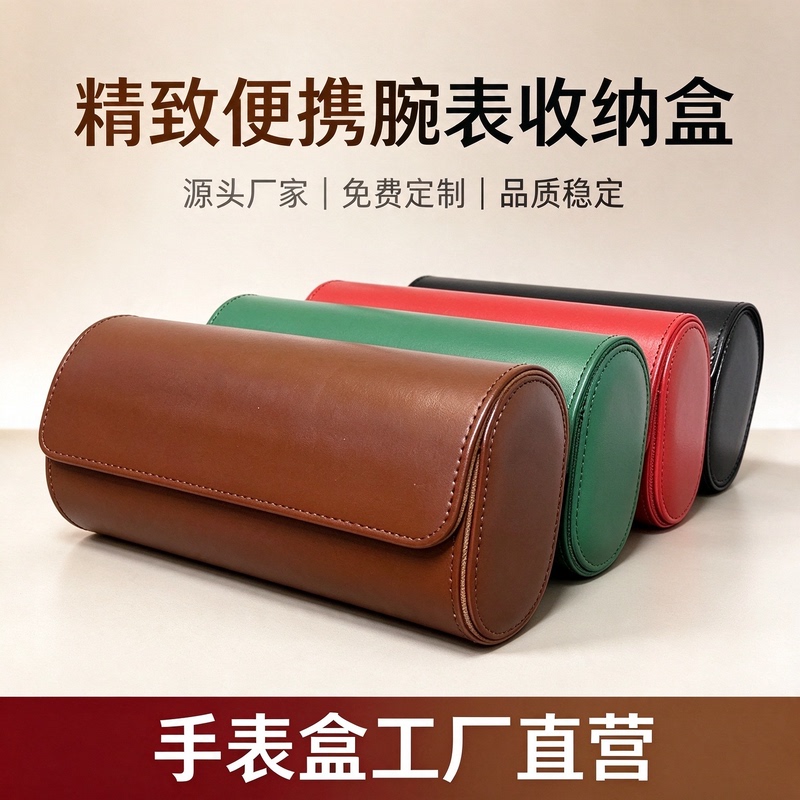 Watch Storage Box, Amazon's Best-Selling Watch Packaging Box, First, Second and Third Level Dust-Proof and Scratch-Proof Travel Portable Watch Bag
