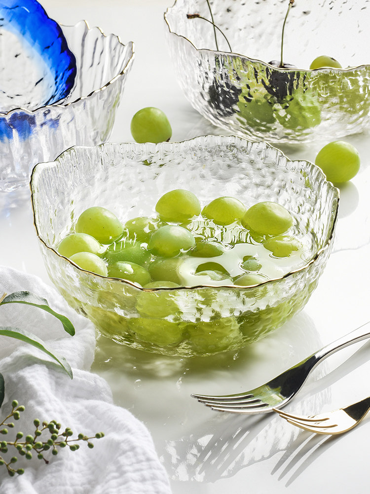 Sissyboy 无铅玻璃沙拉碗 350ml*2个 淘宝优惠券折后￥14.9包邮（￥17.9-3）赠水果叉2个