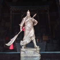 Pure copper boutique 38 46cm Guan Gong pure bronze statue Wu Caishen Guan Erye home Zhaozhen decoration