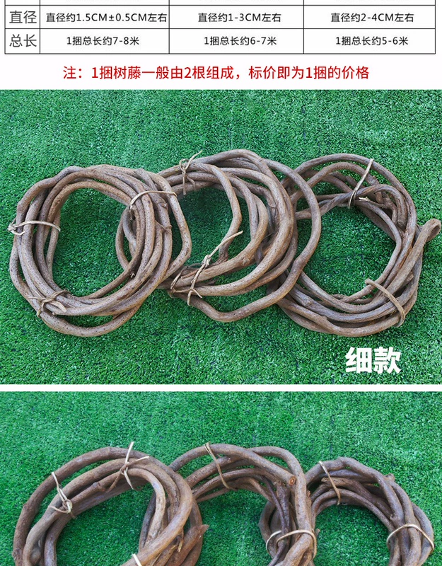 Cây mô phỏng dây leo dây mây trong nhà trang trí đám cưới cây giả hoa cảnh cây nho treo tường cành cây dây leo khô - Hoa nhân tạo / Cây / Trái cây lá cây giả