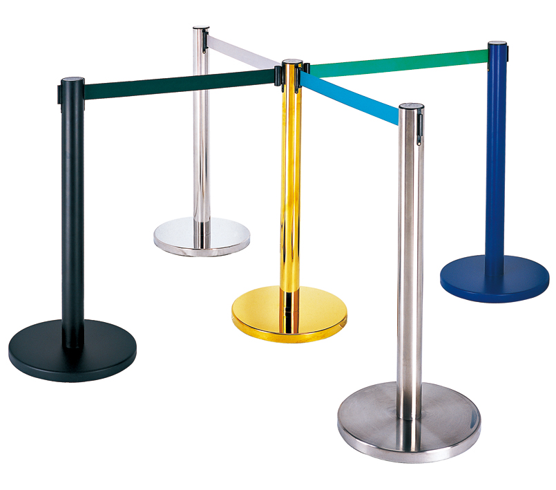 Thickened one-meter-wire telescopic belt railing seat isolation with police cordon-rail fence guard with traffic guardrails-Taobao