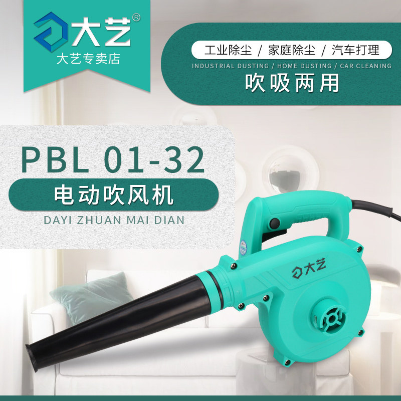 Dayi electric hair dryer blower High-power industrial powerful cleaning dust blower Ground portable 220V