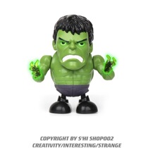 Hulk swing electric robot boy sand sculpture toy Angry Hulk