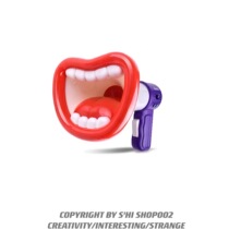 Shis family comes to a voice changer that can collect waste products. Recording loudspeaker big mouth