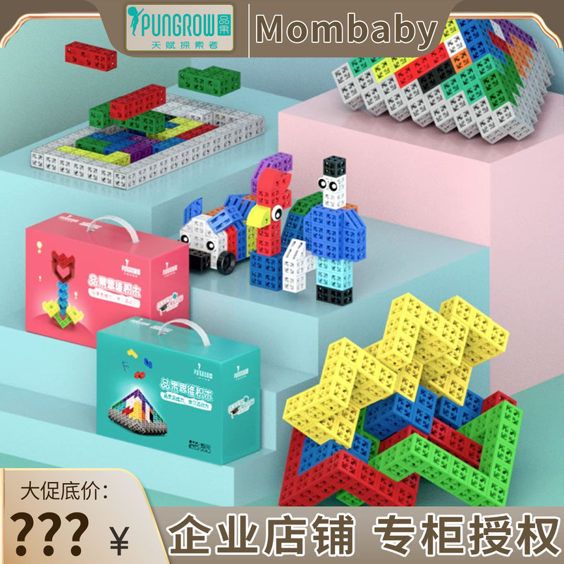 Pinguo Thinking Blocks Three-Dimensional Space Training Puzzle Assembly Intelligence Development Brain-Activating Logic Toy for Boys