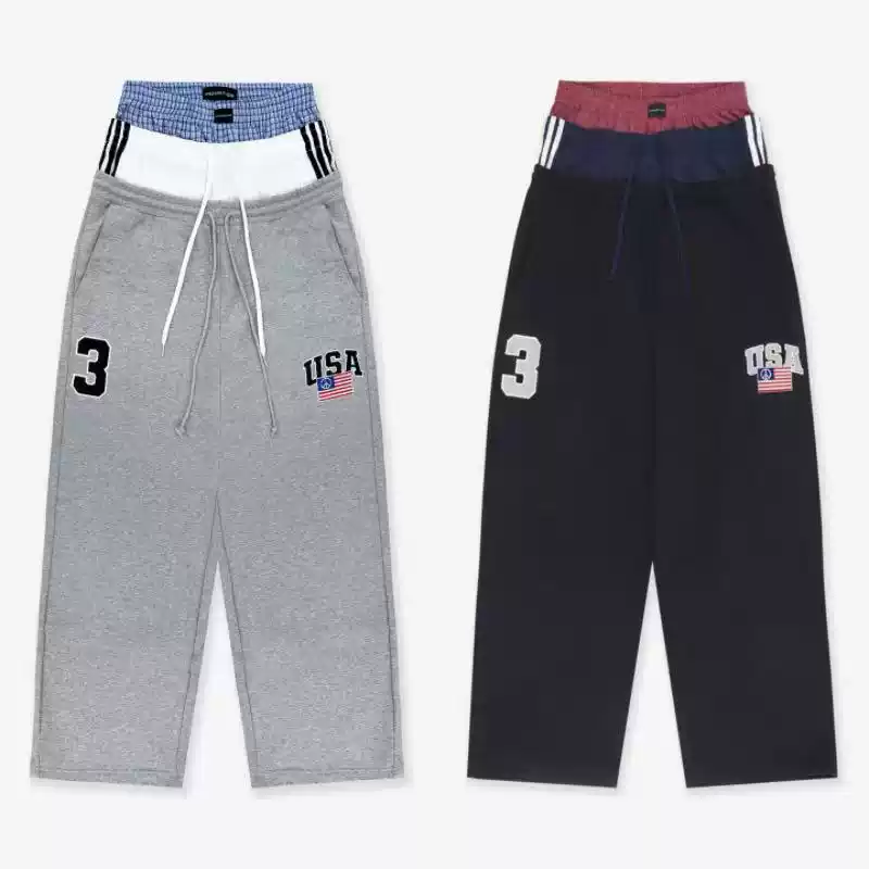 PROJECT GR GRAILZ官方授权假三腰刺绣国旗运动卫裤