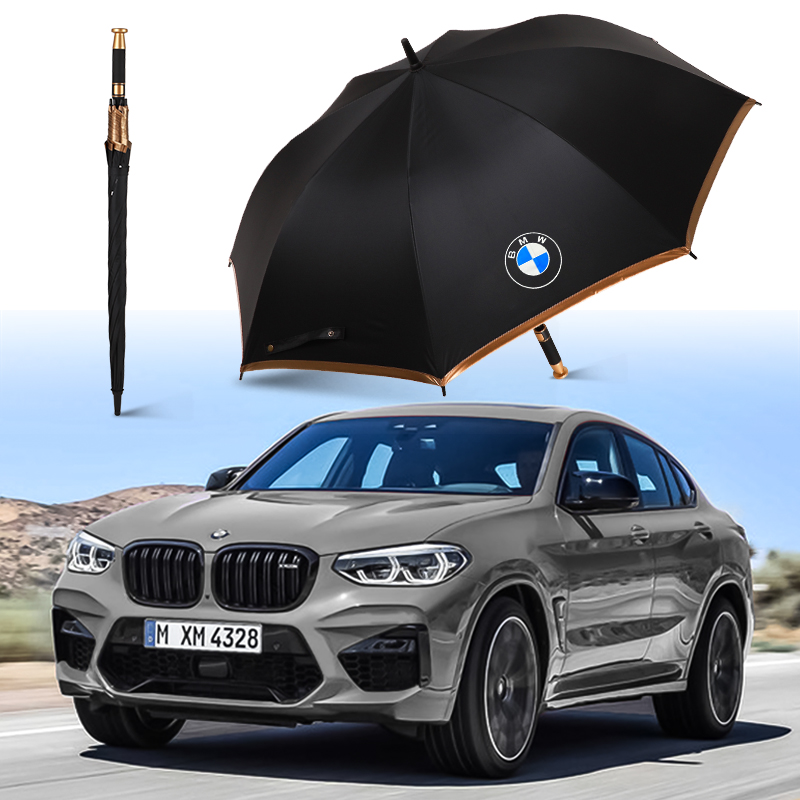 Suitable for BMWX6 on-board long handle umbrella 3 series of 5 series 7 X5 X5 X4 X4 X3 X1 upscale original factory with customization