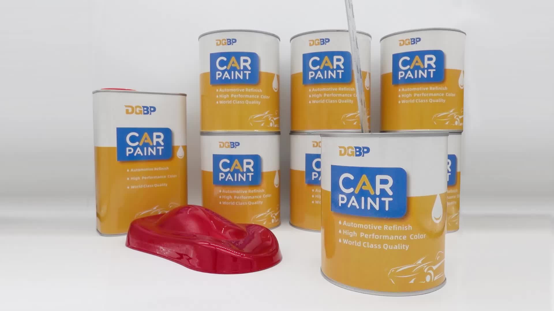 High Quality 2k Acrylic Topcoat Pearl Car Paint Refinish Car Paint With