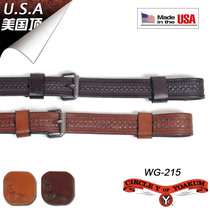 American imported CircleY Western Saddle Belly Belt Cowhide Carved Horse Belly Belt Western Style Belly Belt Western Giant