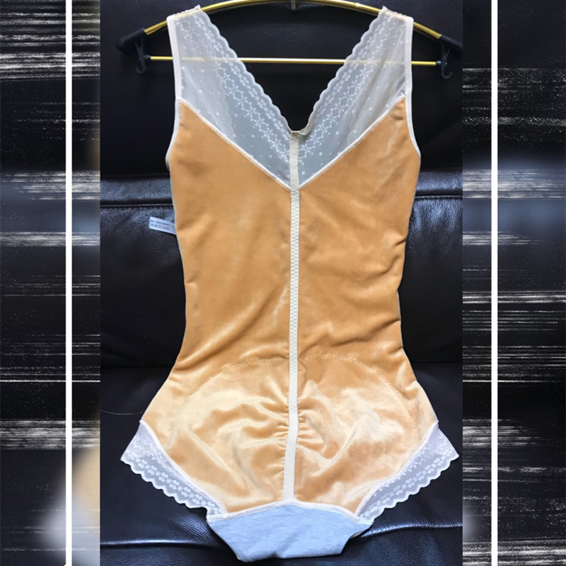 Mùa thu và mùa đông cộng với nhung dày ấm thân phù hợp với váy một mảnh làm đẹp corset body định hình đồ lót nhiệt hỗ trợ cho con bú quần áo phụ nữ đồ ngủ cao cấp