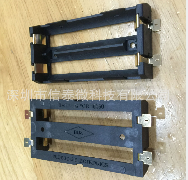 SMD18650 battery case 2 SMT patch Two 18650 SMT battery holders Battery case
