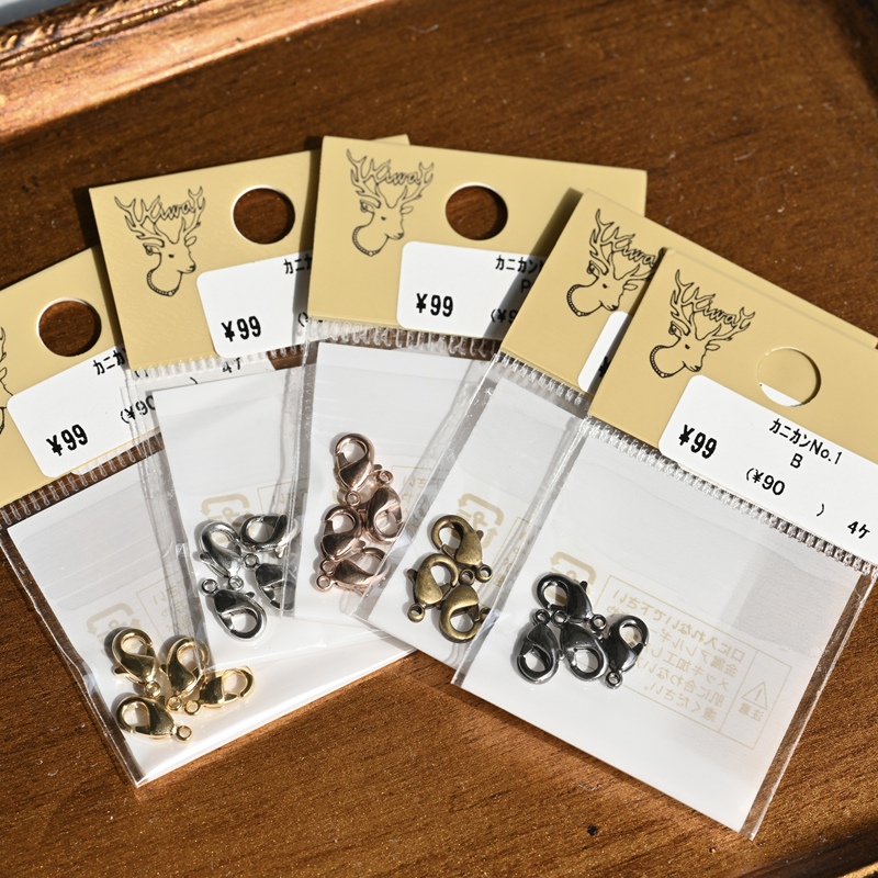 Japan Imported Kiwa Lobster Clasp Gold Silver Kiwa Earrings Necklace Bracelet Jewelry Accessories Copper Gold-Plated Japan Imported Kiwa Lobster Clasp Gold Silver Kiwa Earrings Necklace Bracelet Jewelry Accessories Copper Gold-Plated