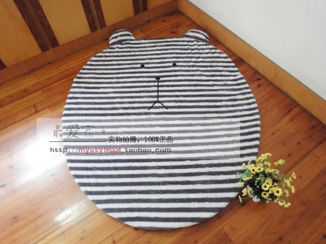 sọc xám sofa gấu phim hoạt hình / beanbag tatami trẻ em sáng tạo sofa ghế đẩu - Ghế sô pha sofa phòng ngủ