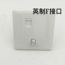 Factory direct sales of cable TV type 86 multi-coal body panel without module F head inch size large quantity